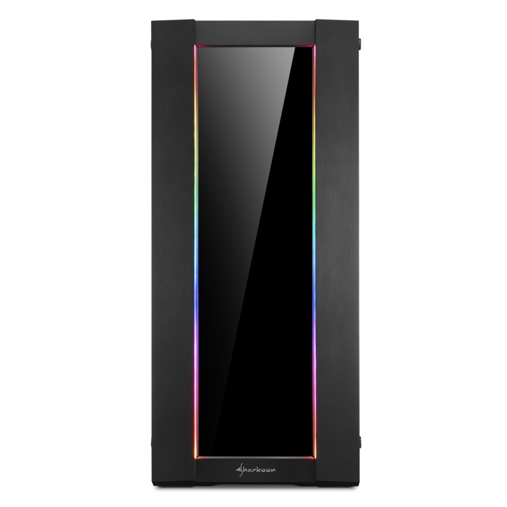 Sharkoon ELITE SHARK CA200G | Midi Tower Behuizing | Zwart