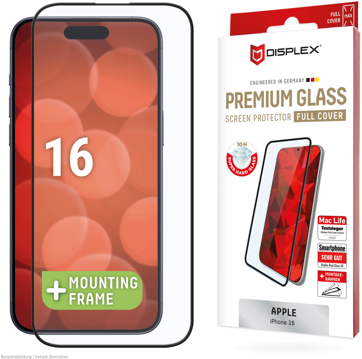 Displex Real Glass Fc Apple Iphone 16