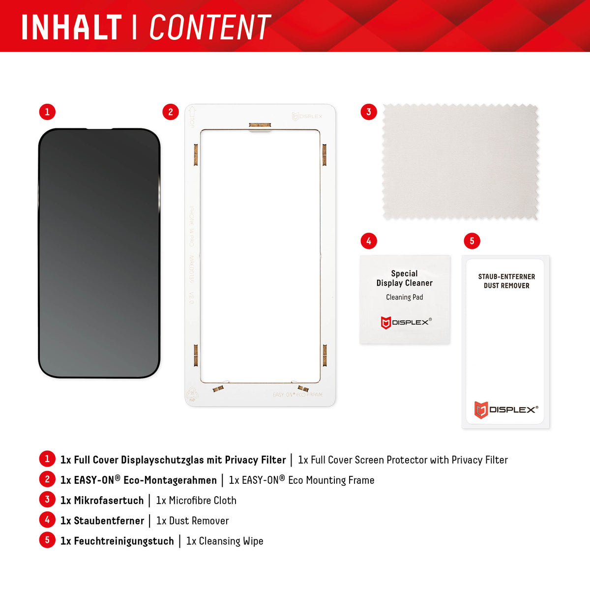 Displex Privacy Glass Fc Samsung Galaxy S23+ 5G