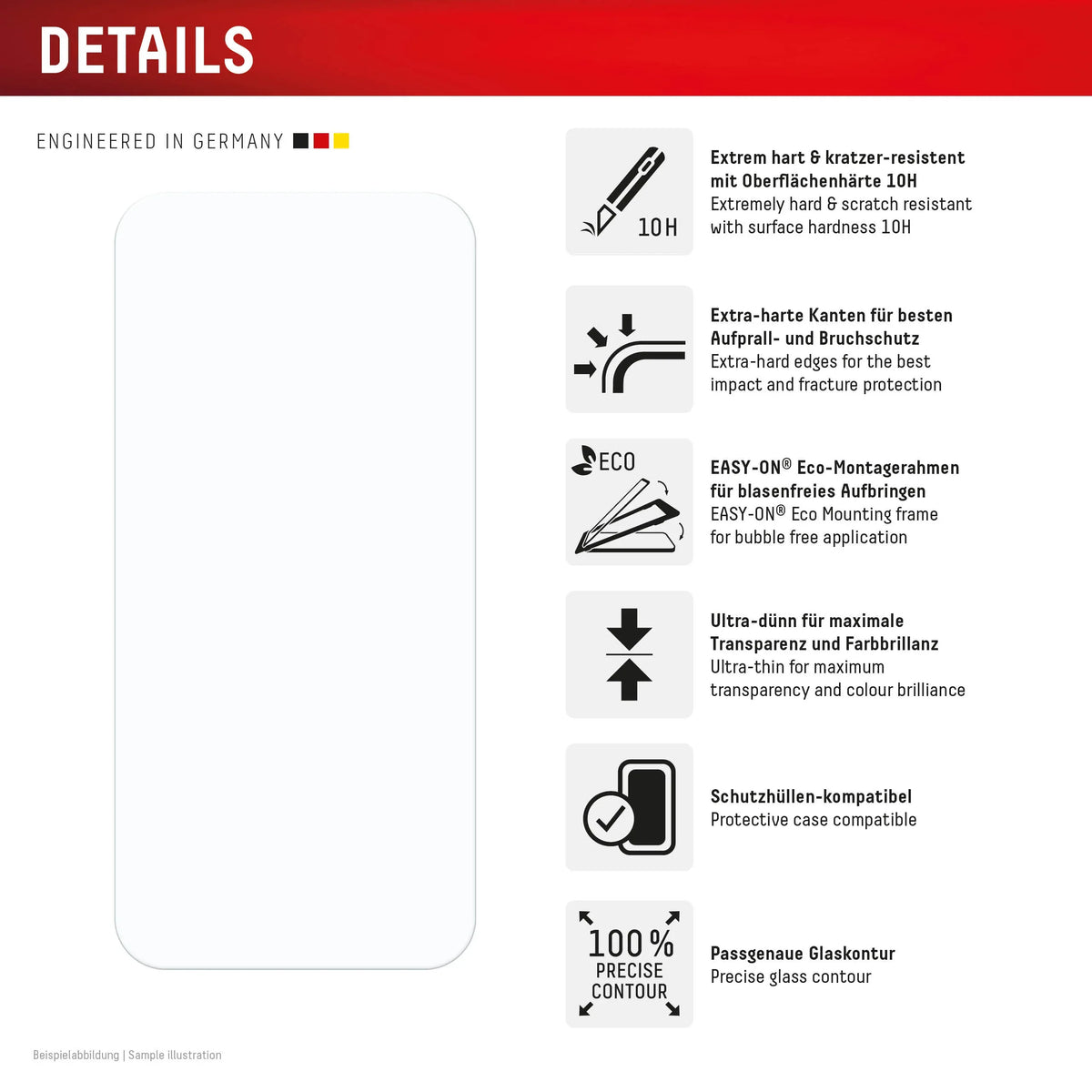 Displex Real Glass Iphone 15/15 Pro/16 - Essentify