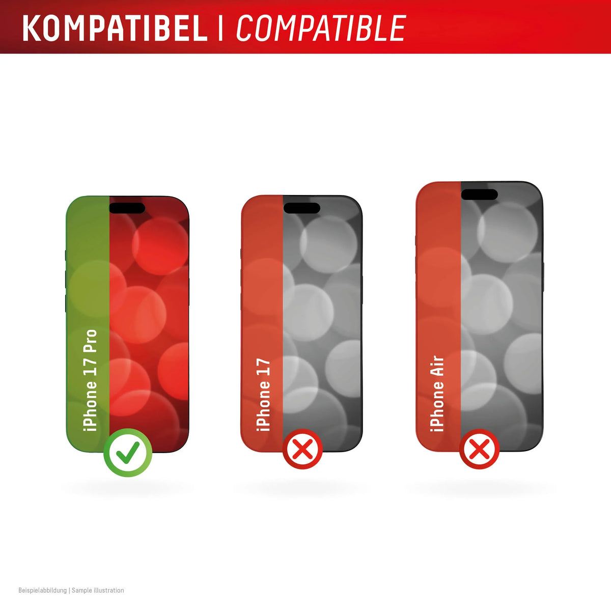 Displex Premium Glass Full Cover Anti-Reflex Iphone 17 Pro - Essentify