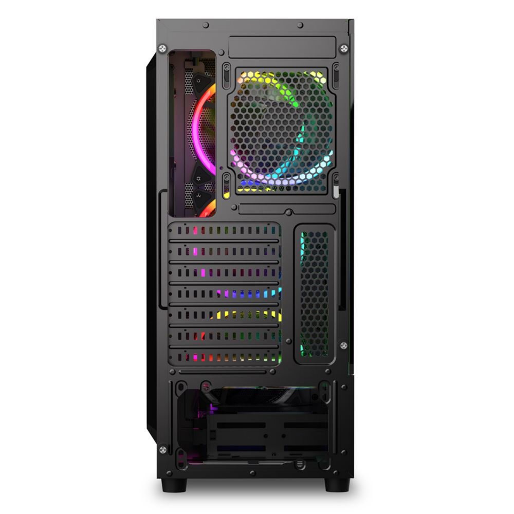 Sharkoon RGB Wave | Tower Case | Zwart