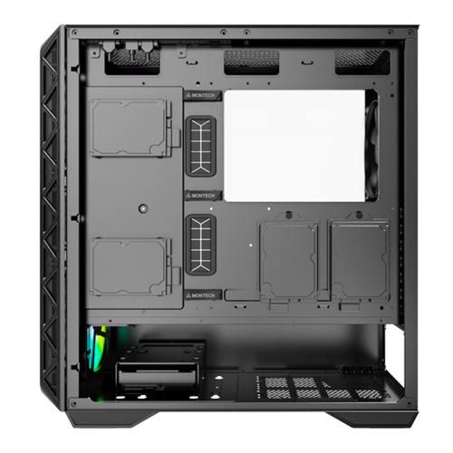 Montech AIR 903 MAX | Midi Tower Behuizing | High Airflow | 4x 140mm (3x ARGB) | Tempered Glass | Zwart