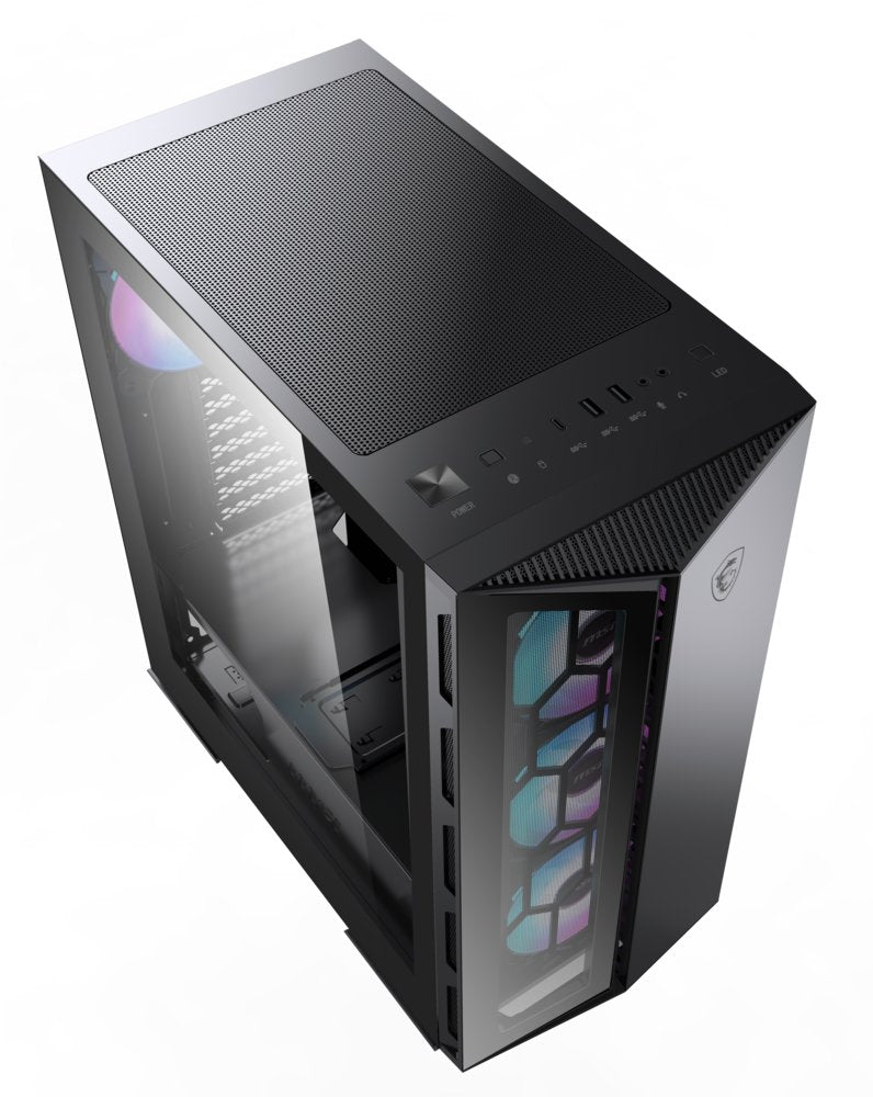 MSI MPG Gungnir 110R RGB | Midi Tower Case | Zwart