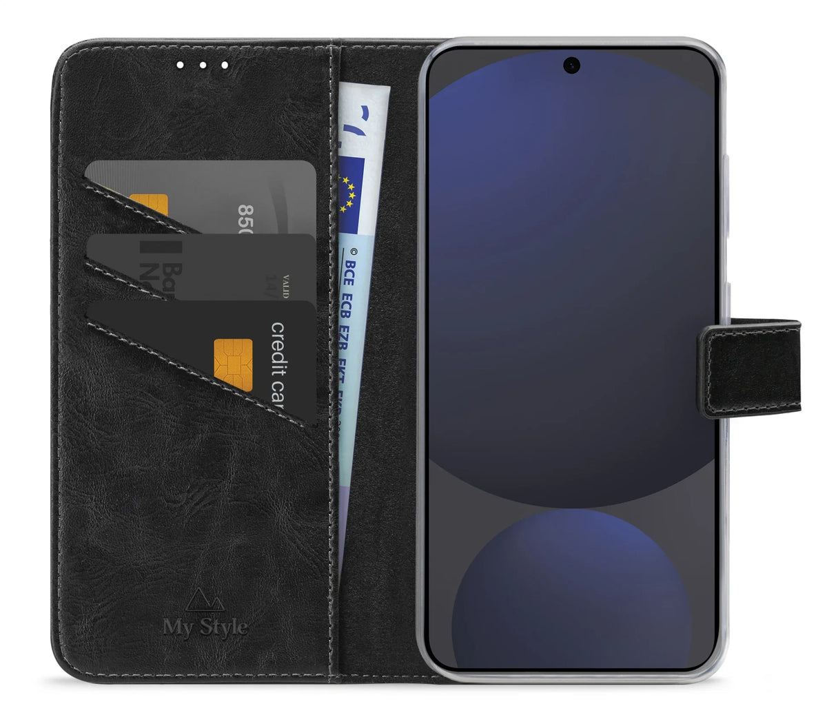 My Style Flex Wallet For Samsung Galaxy S24 Fe 5G Black - Essentify