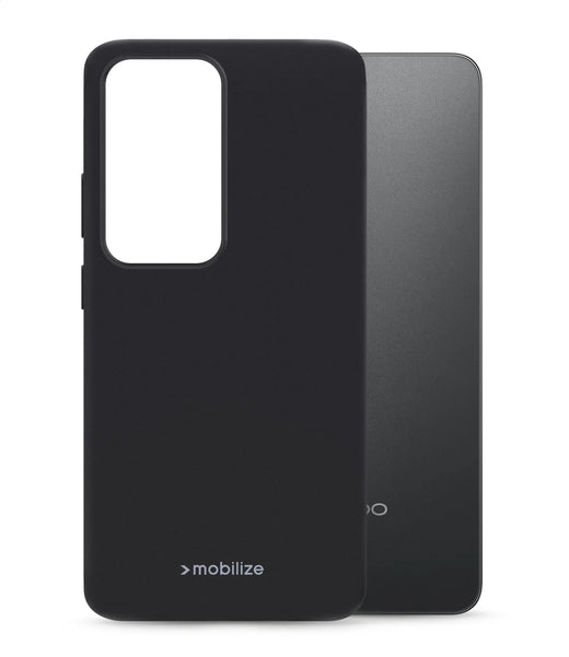Mobilize Rubber Gelly Case Oppo A80 5G Matt Black - Essentify