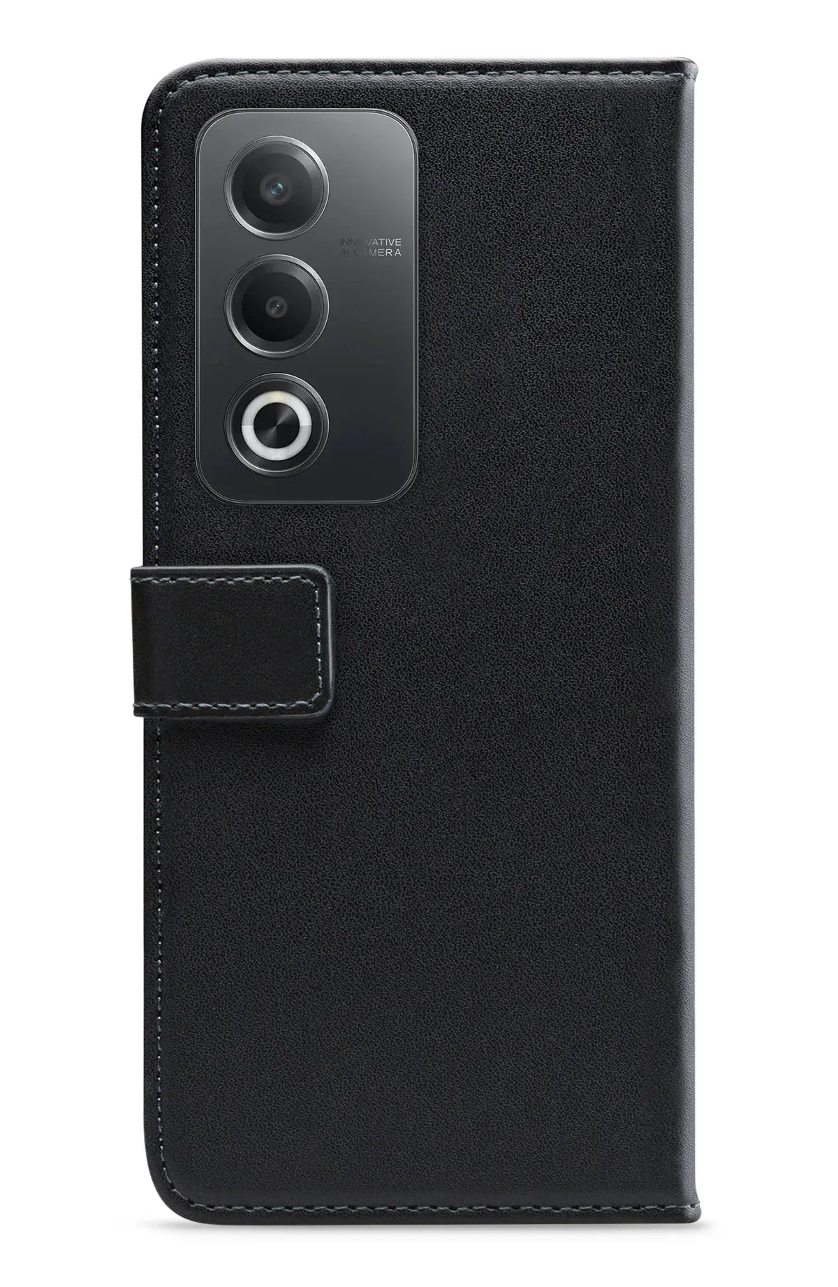 Mobilize Classic Gelly Wallet Book Case Oppo A80 5G Black - Essentify