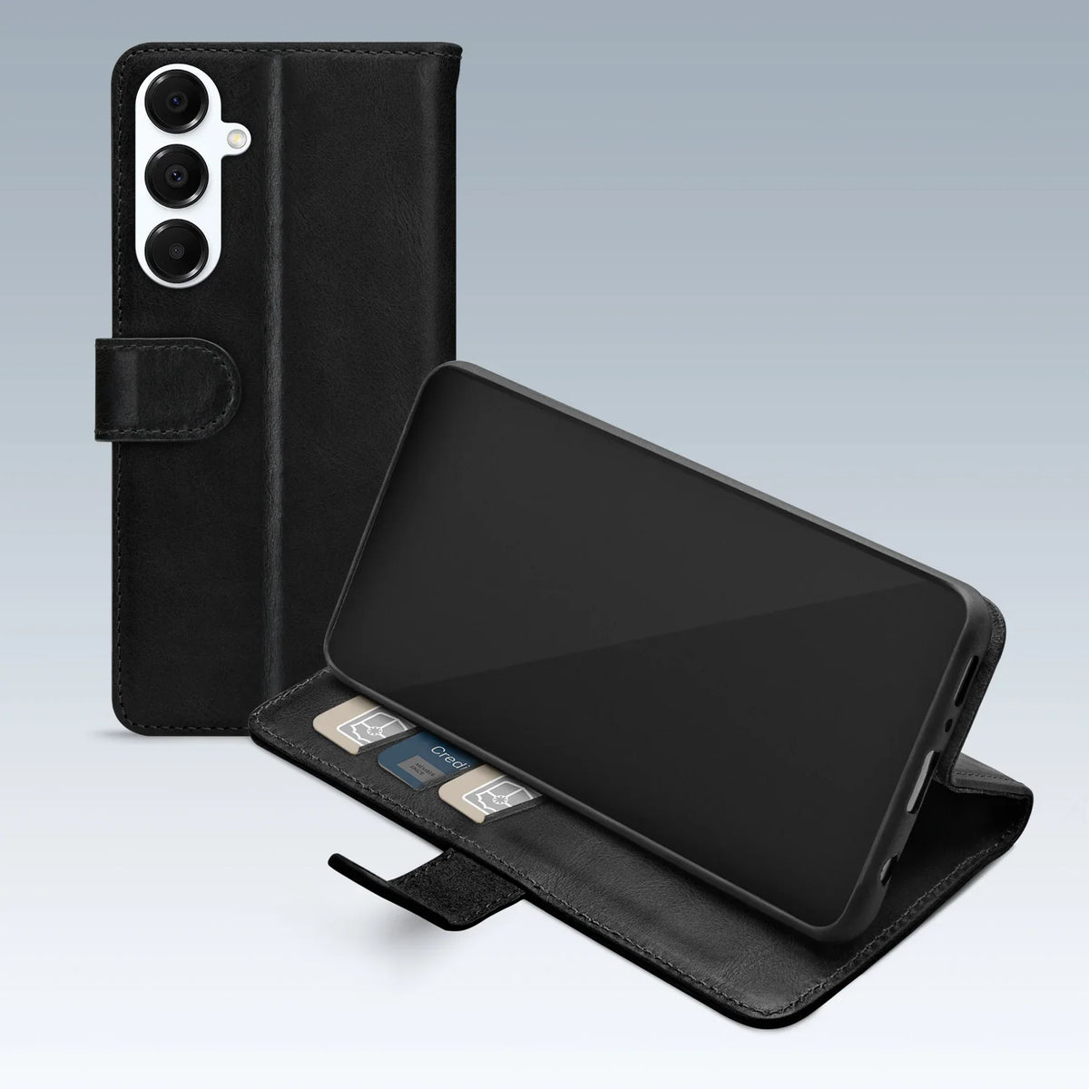 Mobilize Premium Gelly Wallet Book Case Samsung Galaxy A16 4G/5G Black - Essentify