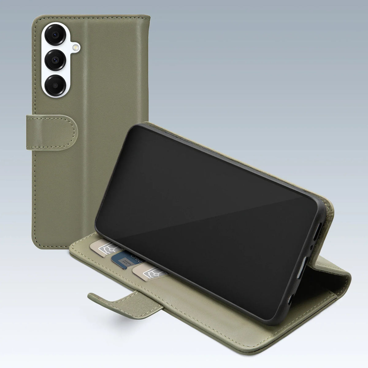 Mobilize Premium Gelly Wallet Book Case Samsung Galaxy A16 4G/5G Green - Essentify