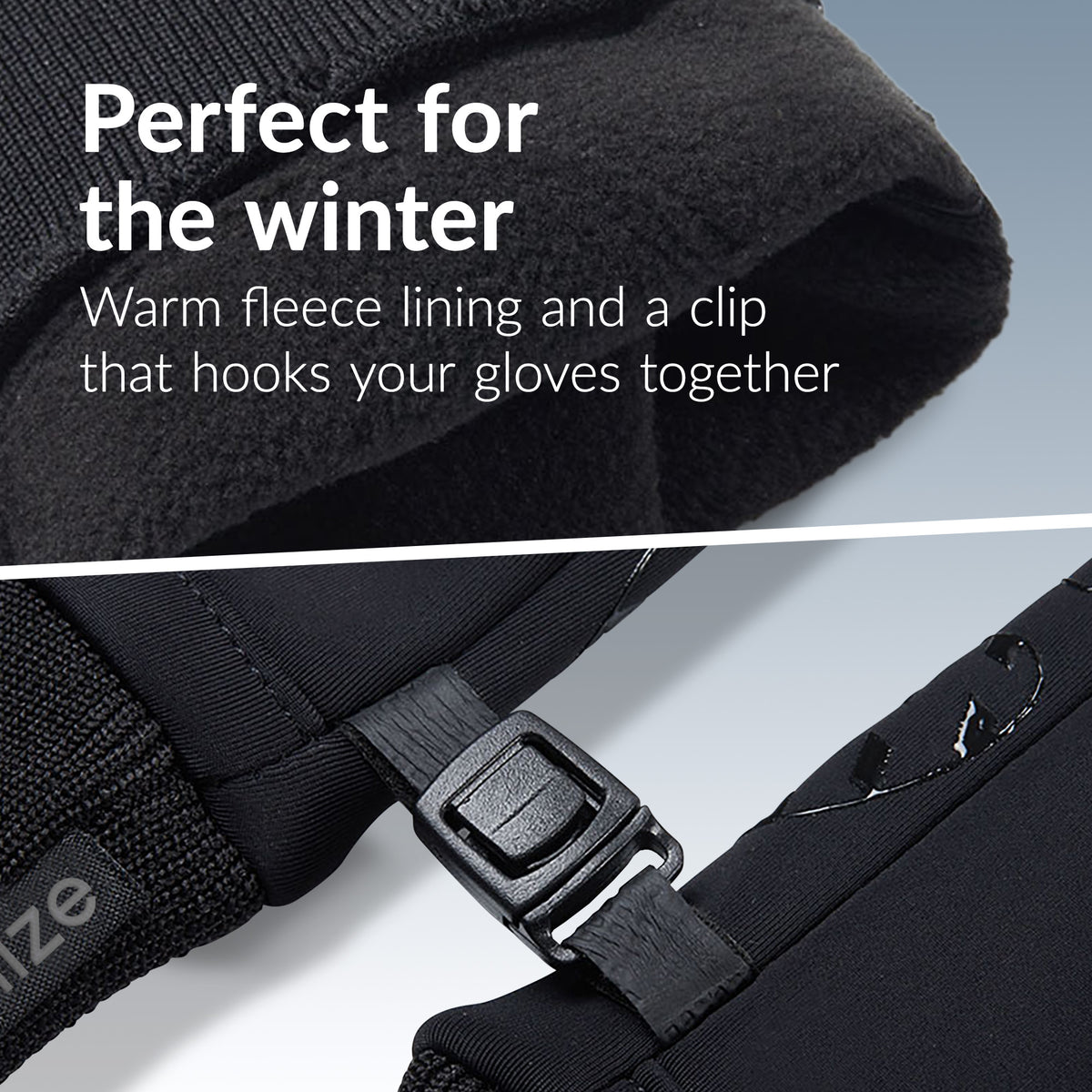 Mobilize Smart Winter Gloves (Xl) Black