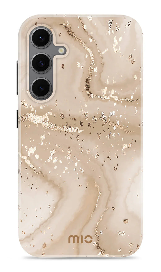 Mio By Mobilize Mio Gold Marble Magsafe Compatible For Samsung S24 Fe 5G - Essentify