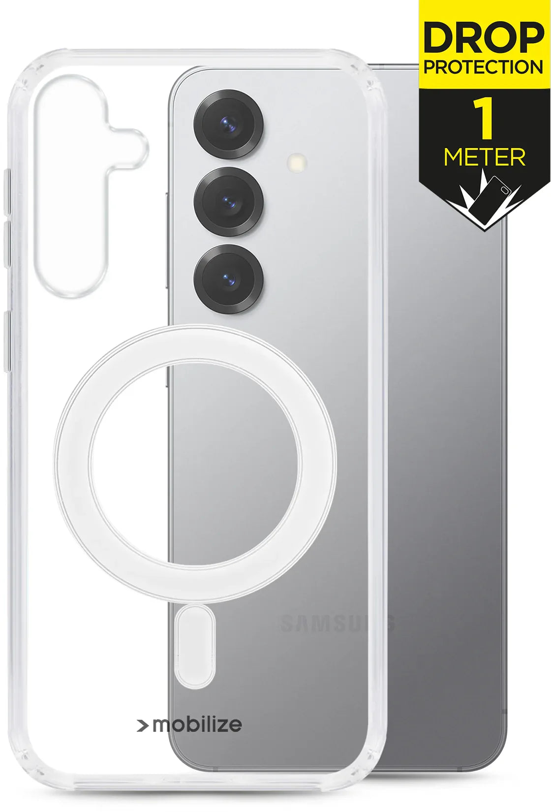 Mobilize Magsafe Compatible Naked Protection Case For Samsung Galaxy S24 5G/S25 5G Clear - Essentify