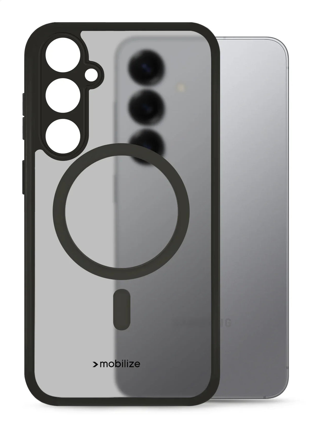 Mobilize Magsafe Compatible Hybrid Case Samsung Galaxy S25 5G Black - Essentify