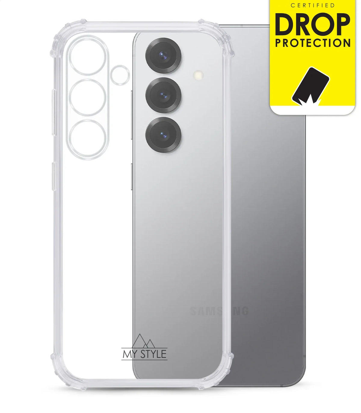My Style Protective Flex Case For Samsung Galaxy S25 5G Clear - Essentify