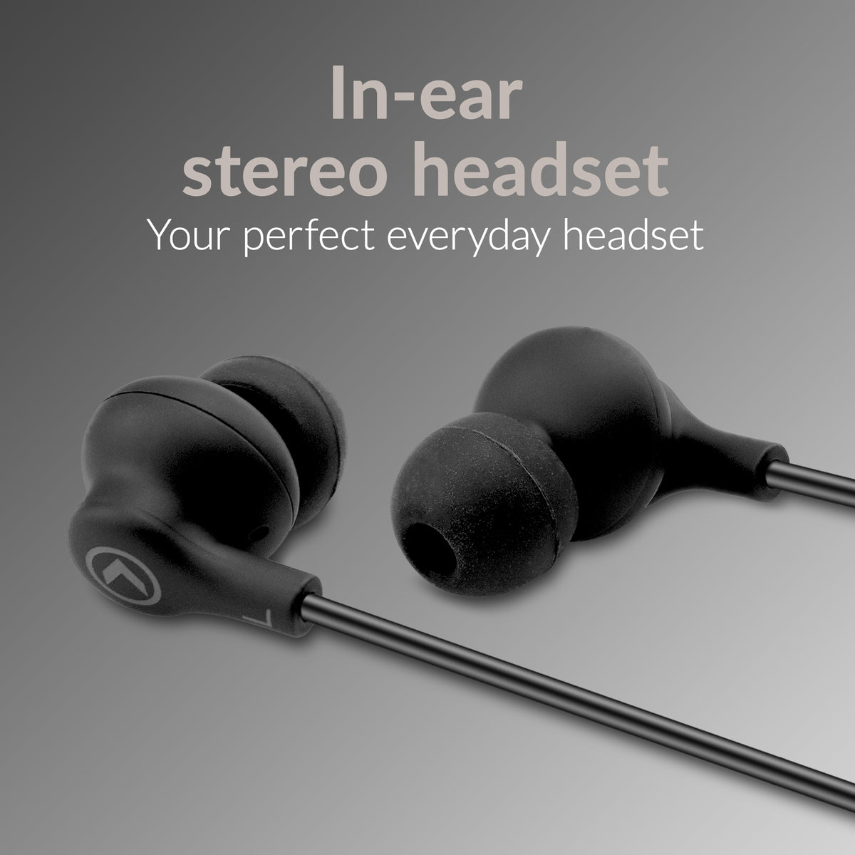 Mobilize In-Ear Stereo Headset With Remote 3.5Mm Black