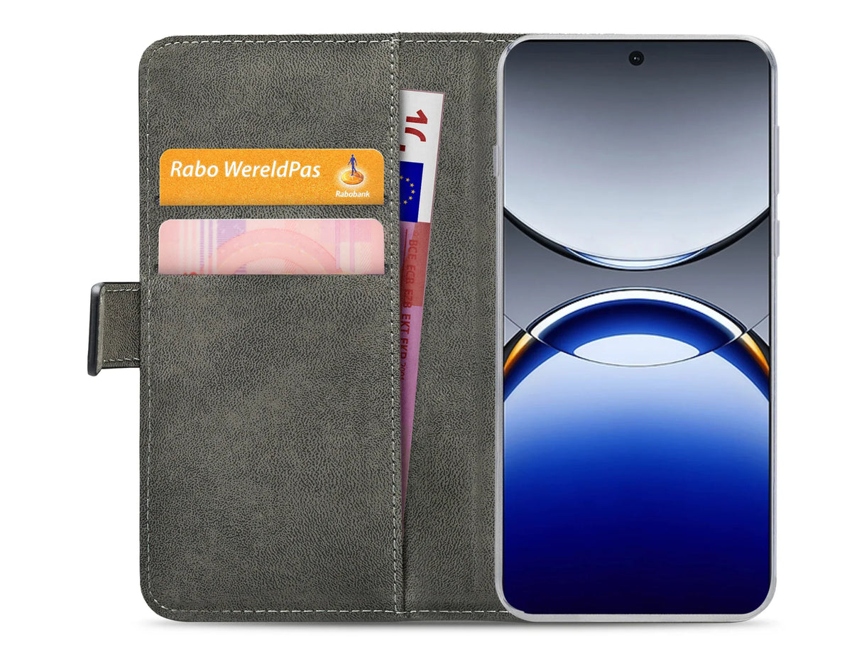 Mobilize Classic Gelly Wallet Book Case Oppo Find X8 Pro Black - Essentify