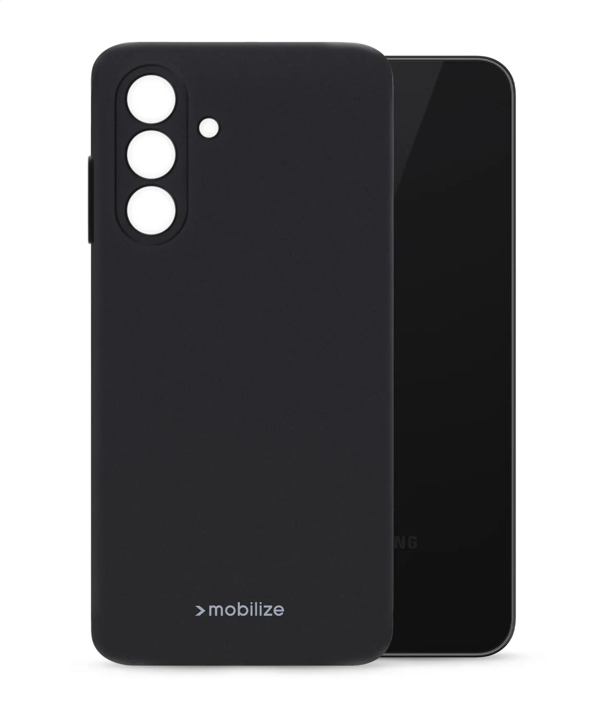 Mobilize Rubber Gelly Case Samsung Galaxy A26 5G Matt Black - Essentify