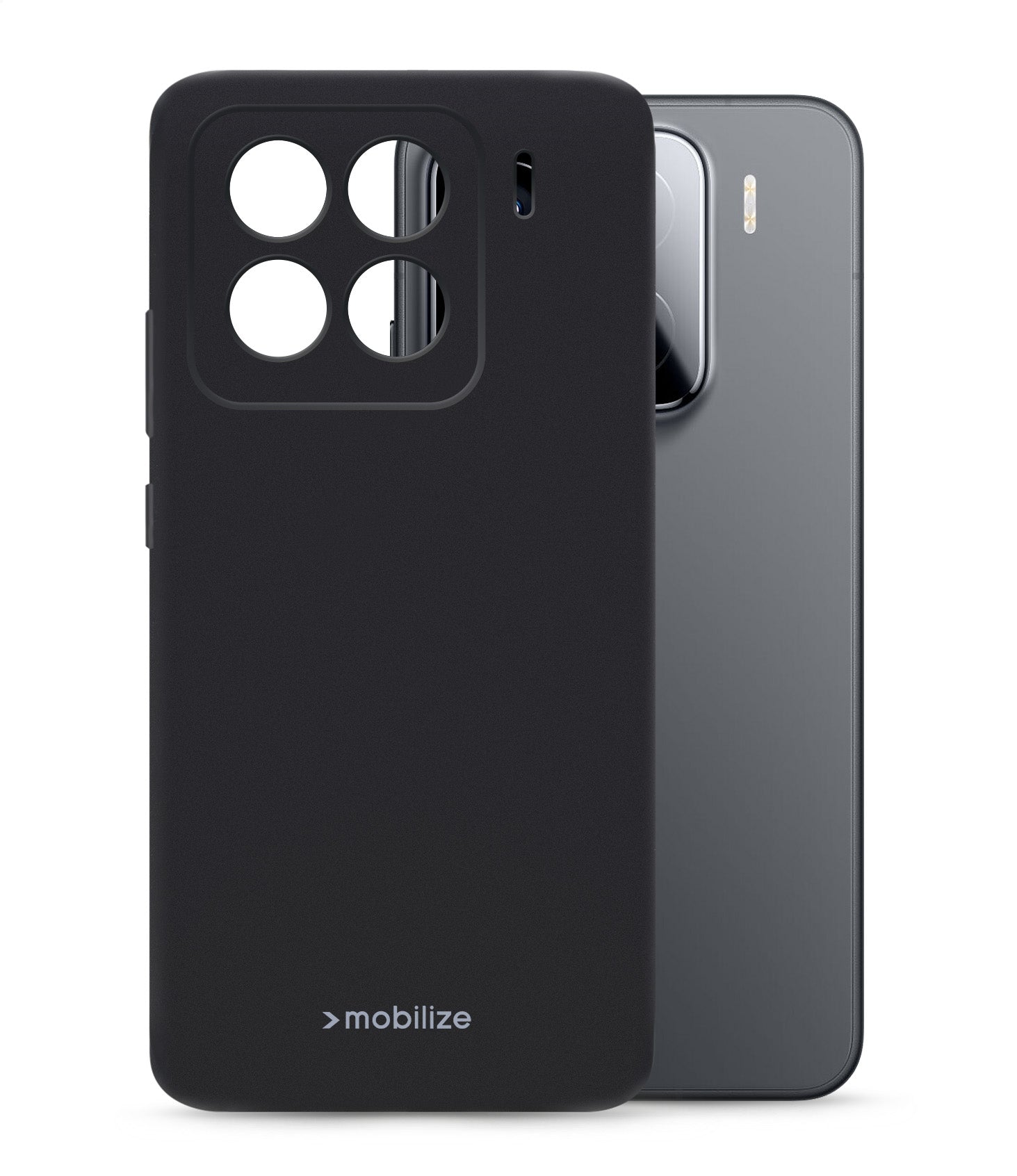 Mobilize Rubber Gelly Case Xiaomi 15 Matt Black