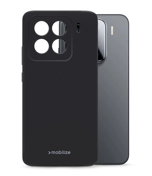 Mobilize Rubber Gelly Case Xiaomi 15 Matt Black - Essentify