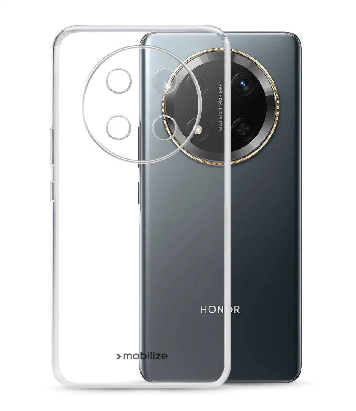 Mobilize Gelly Case Honor Magic7 Clear - Essentify