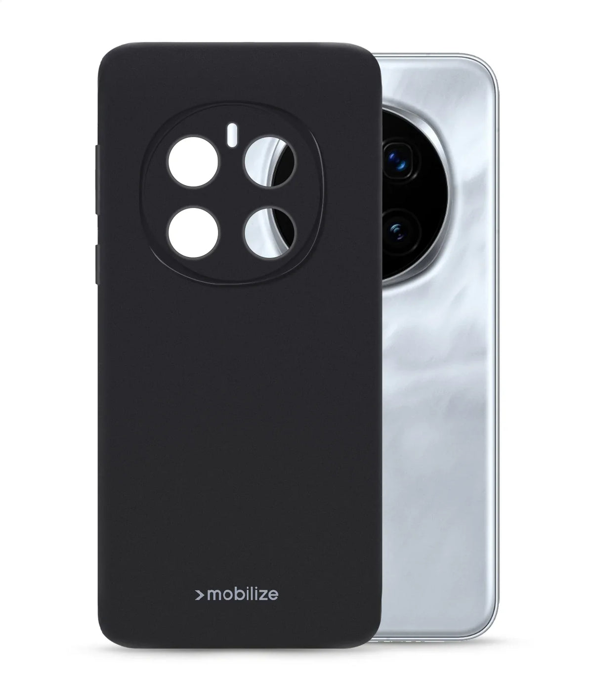 Mobilize Rubber Gelly Case Honor Magic7 Pro Matt Black - Essentify
