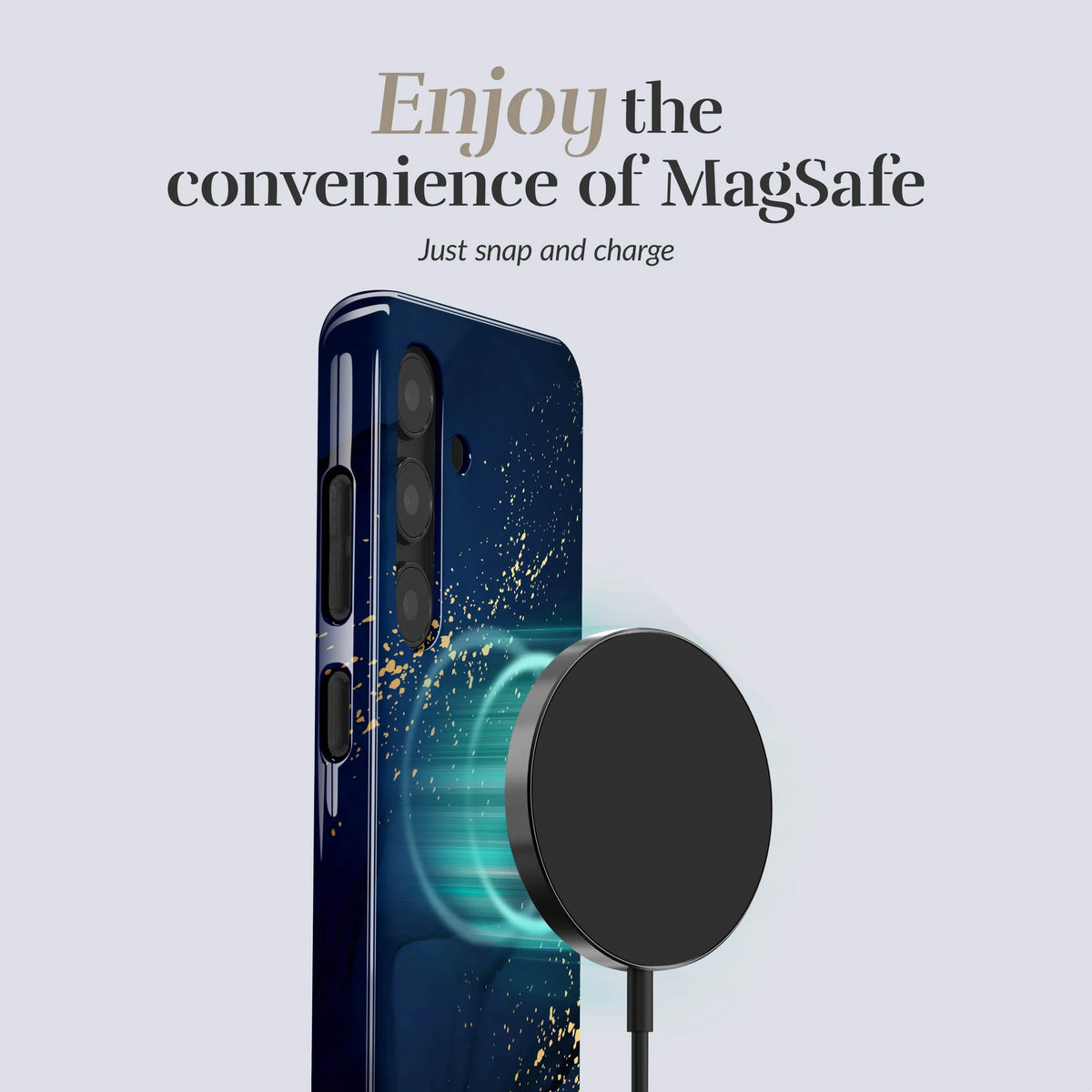 Mio By Mobilize Mio Midnight Sparkle Magsafe Compatible For Samsung A55 5G - Essentify