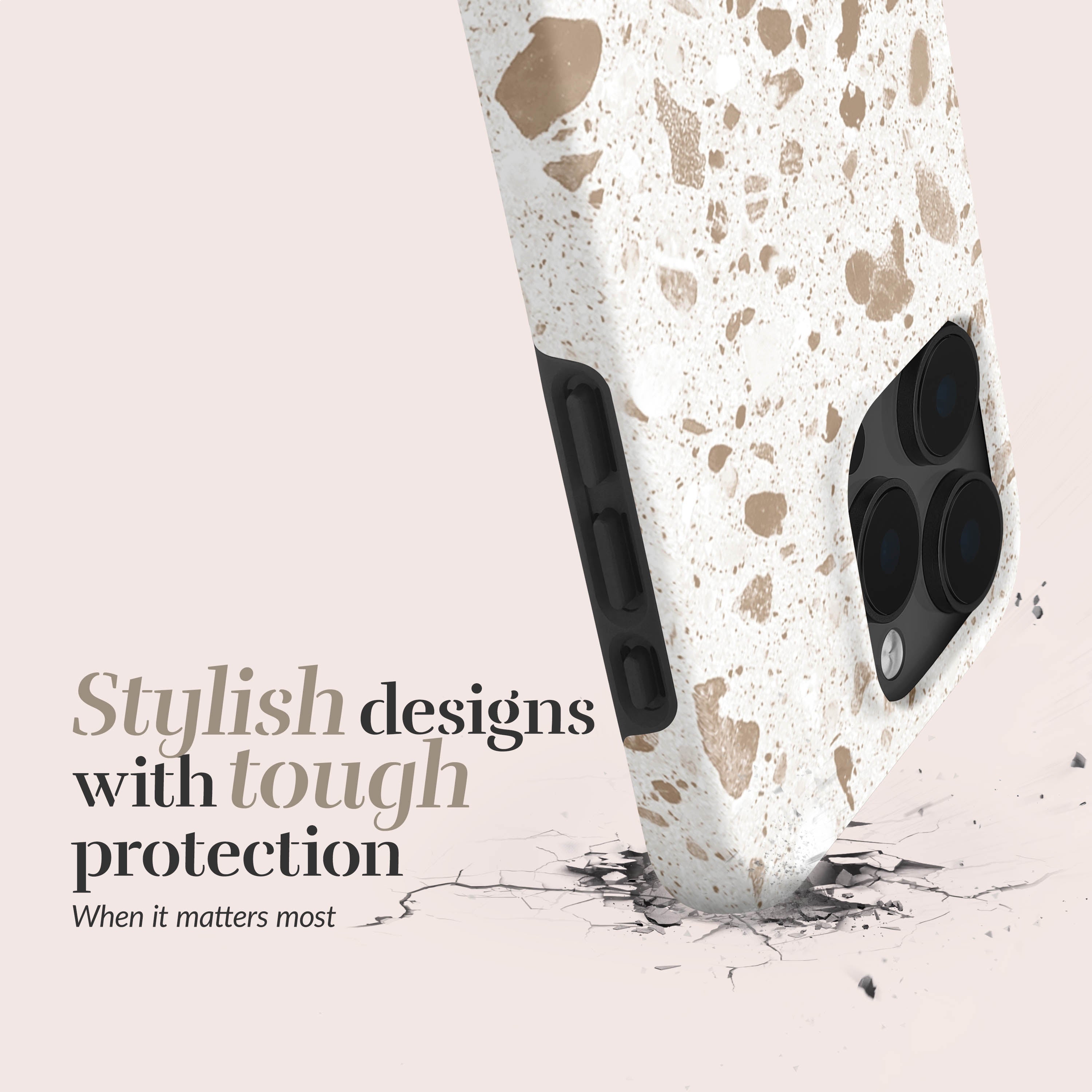 Mio By Mobilize Mio Soft Terrazzo Magsafe Compatible For Iphone 16 Pro Max