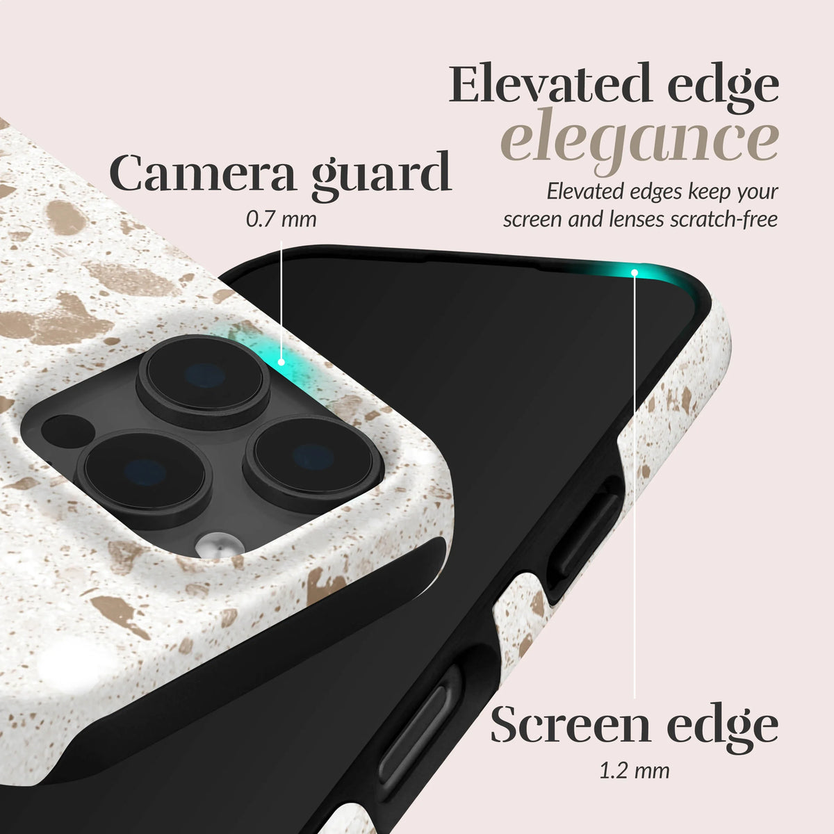 Mio By Mobilize Mio Soft Terrazzo Magsafe Compatible For Iphone 16 Plus - Essentify