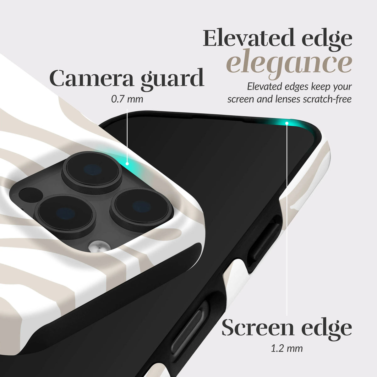 Mio By Mobilize Mio Sandy Zebra Magsafe Compatible For Iphone 16 Pro - Essentify