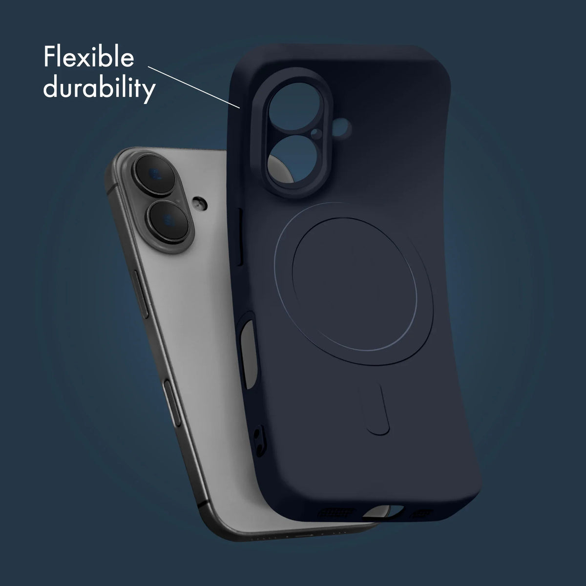 My Style Protective Flex Magsafe Compatible Case For Apple Iphone 16E Midnight Blue - Essentify