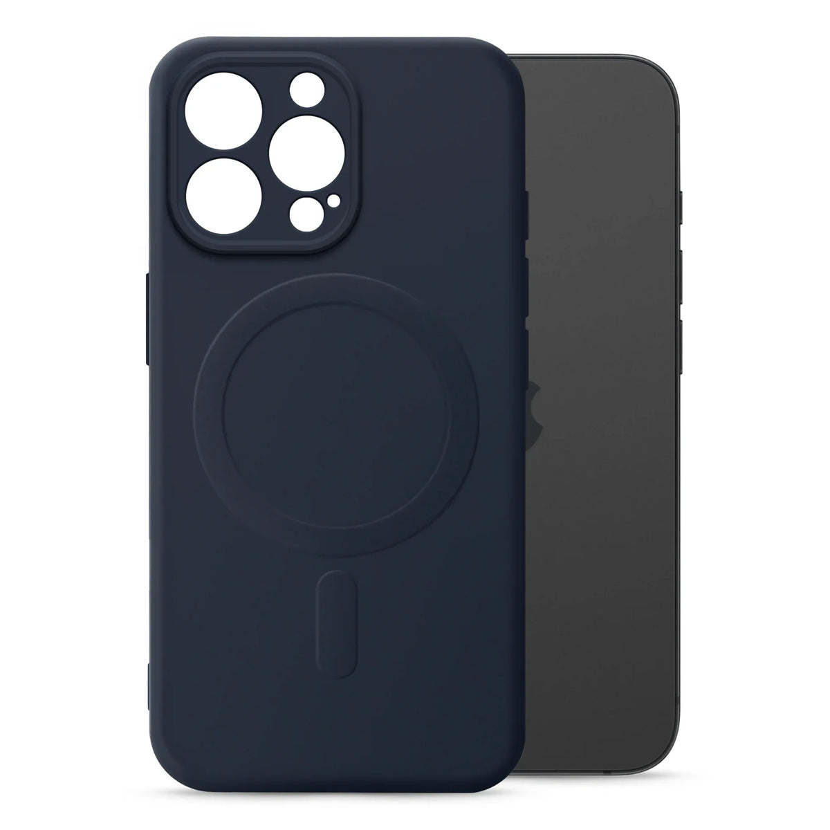 My Style Protective Flex Magsafe Compatible Case For Apple Iphone 15 Pro Midnight Blue - Essentify