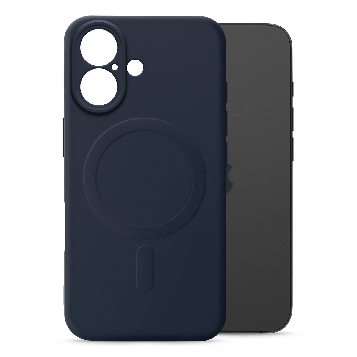 My Style Protective Flex Magsafe Compatible Case For Apple Iphone 16 Midnight Blue - Essentify