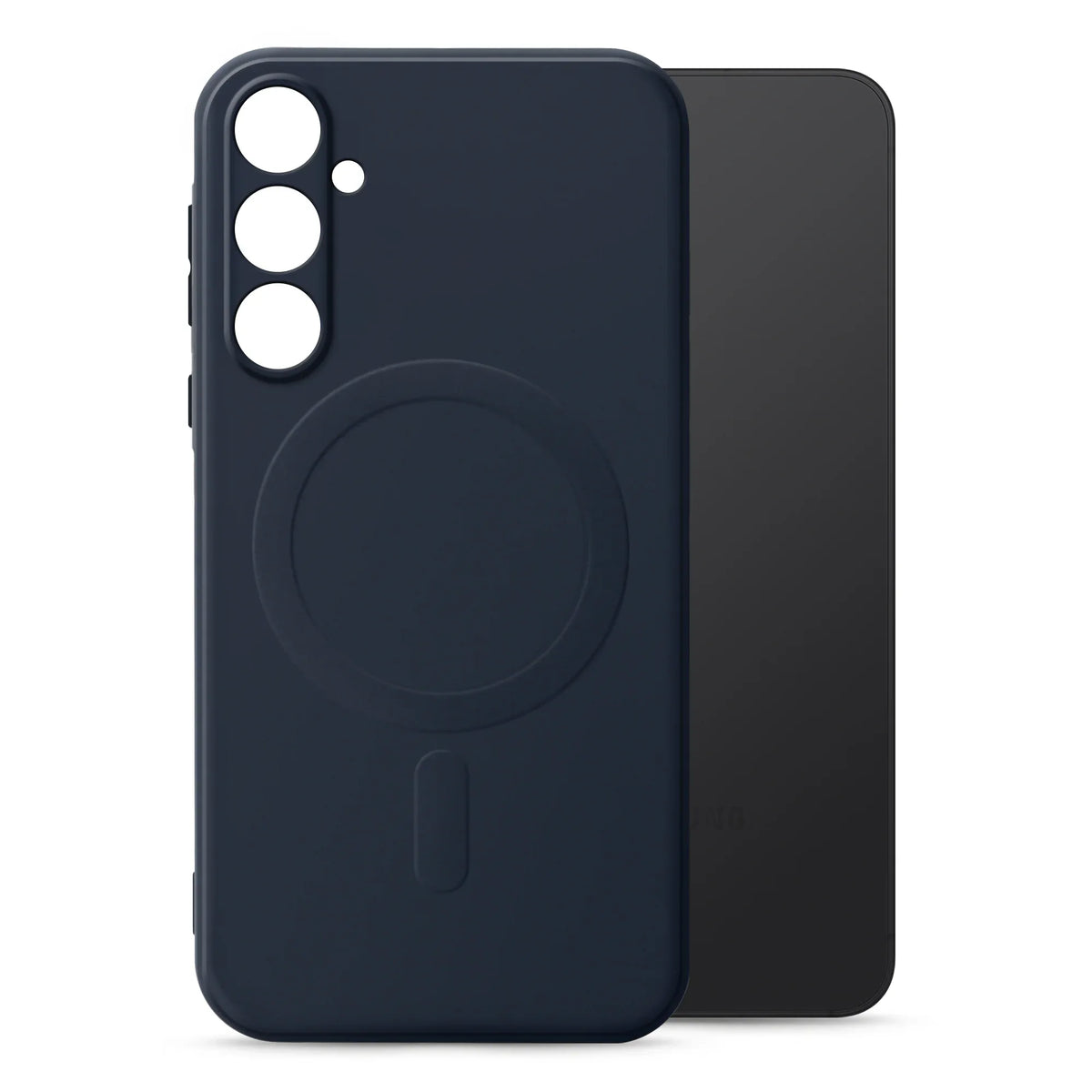My Style Protective Flex Magsafe Compatible Case For Samsung Galaxy A55 5G Midnight Blue - Essentify