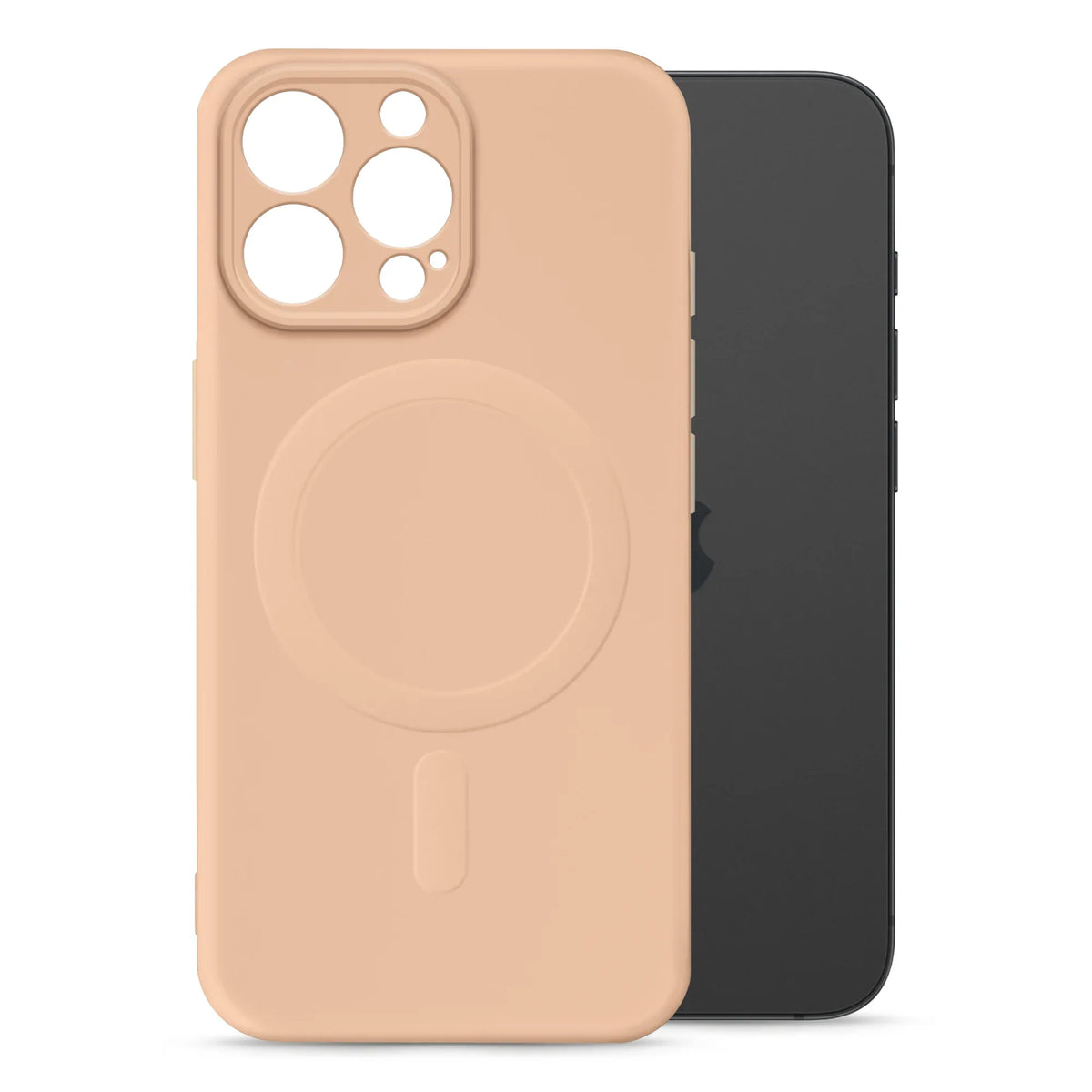 My Style Protective Flex Magsafe Compatible Case For Apple Iphone 15 Pro Soft Pink - Essentify