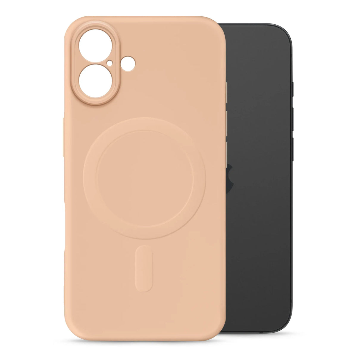 My Style Protective Flex Magsafe Compatible Case For Apple Iphone 16 Plus Soft Pink - Essentify