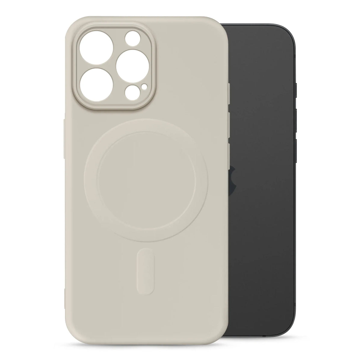 My Style Protective Flex Magsafe Compatible Case For Apple Iphone 15 Pro Antique White - Essentify