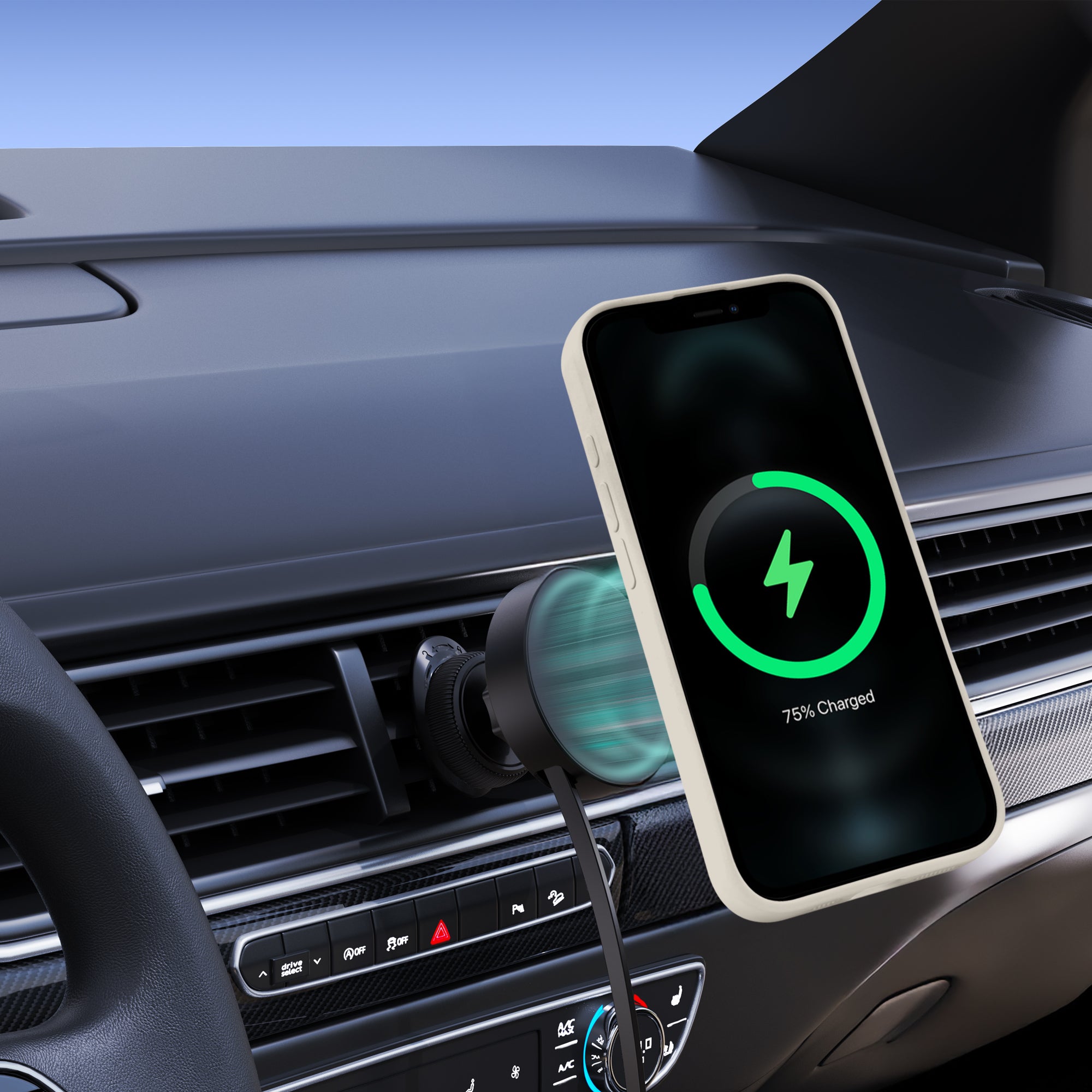 My Style Protective Flex Magsafe Compatible Case For Apple Iphone 16 Pro Antique White