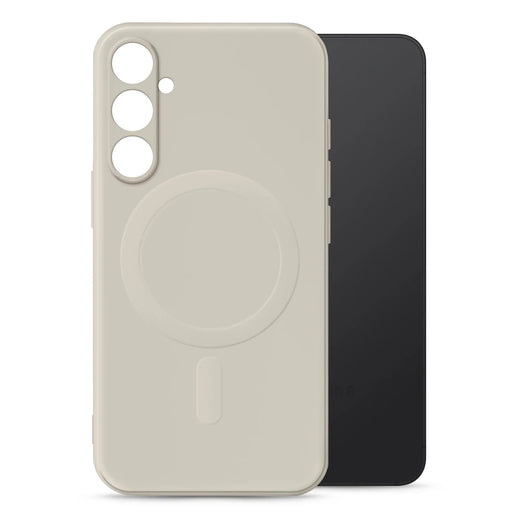 My Style Protective Flex Magsafe Compatible Case For Samsung Galaxy A35 5G Antique White - Essentify