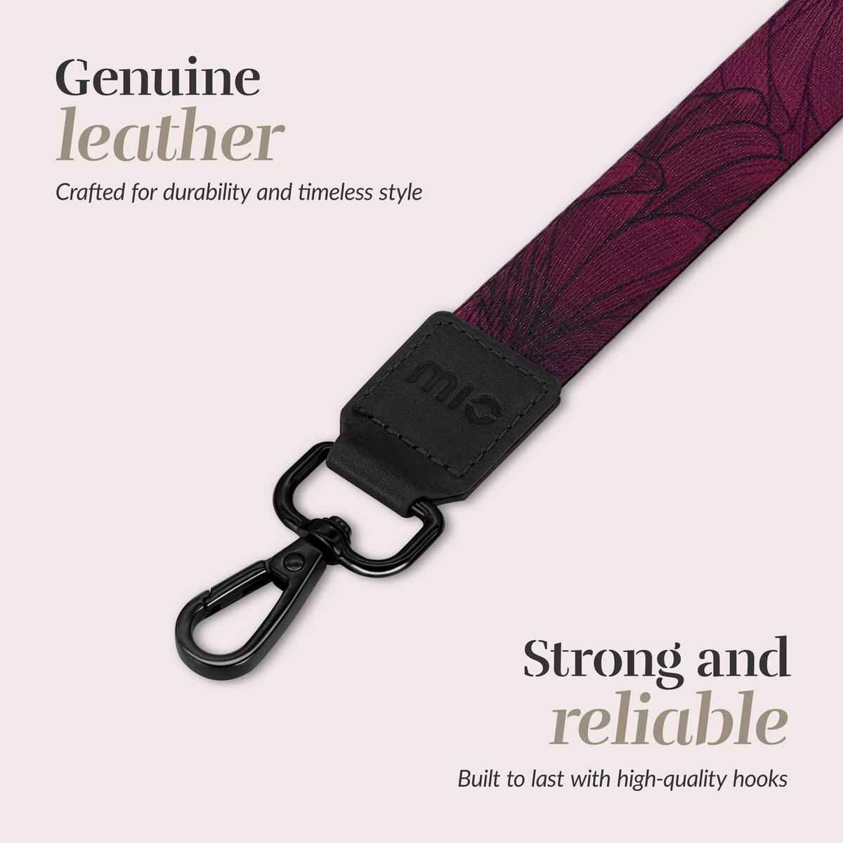 Mio By Mobilize Mio Lanyard Berry Blooms - Essentify