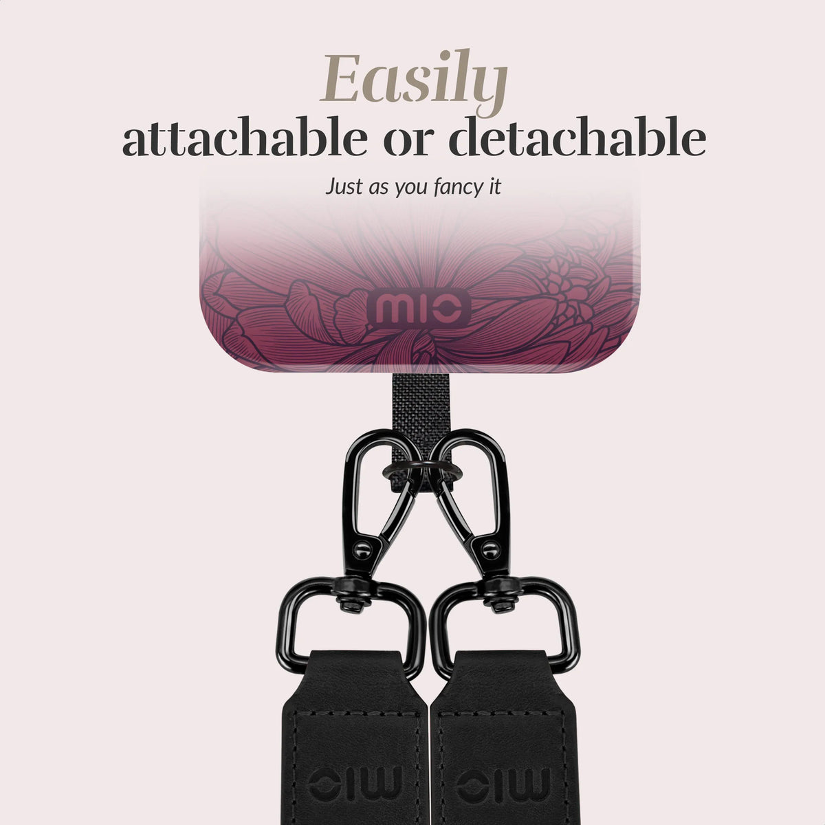 Mio By Mobilize Mio Lanyard Berry Blooms - Essentify