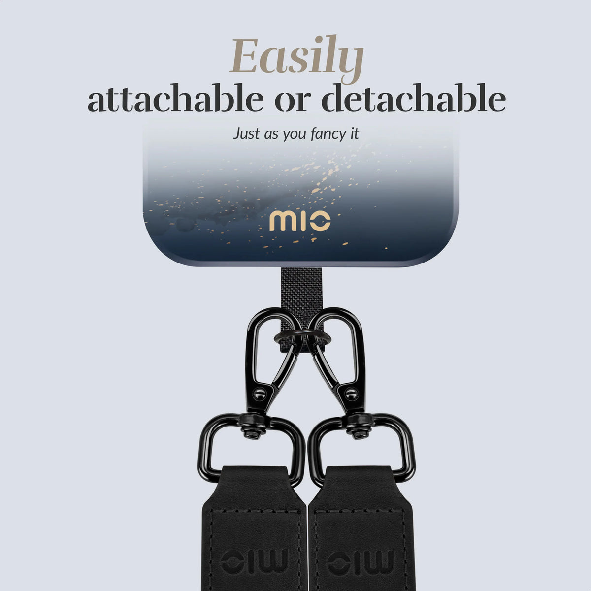 Mio By Mobilize Mio Lanyard Midnight Sparkle - Essentify