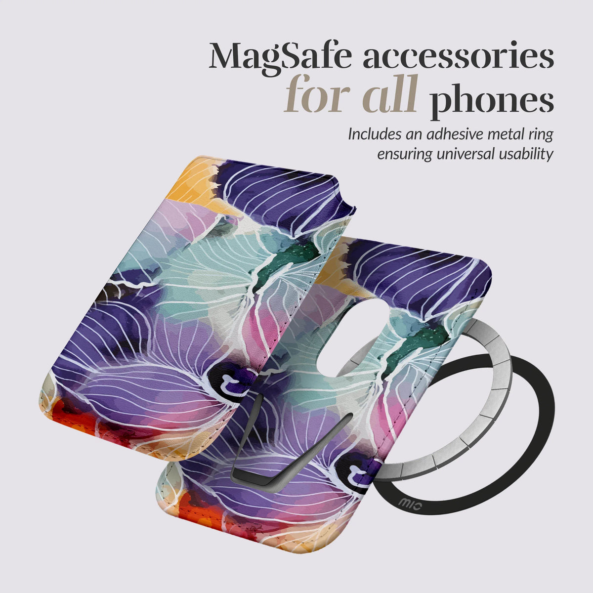 Mio By Mobilize Mio Flowers Magsafe Compatible Card Holder - Essentify