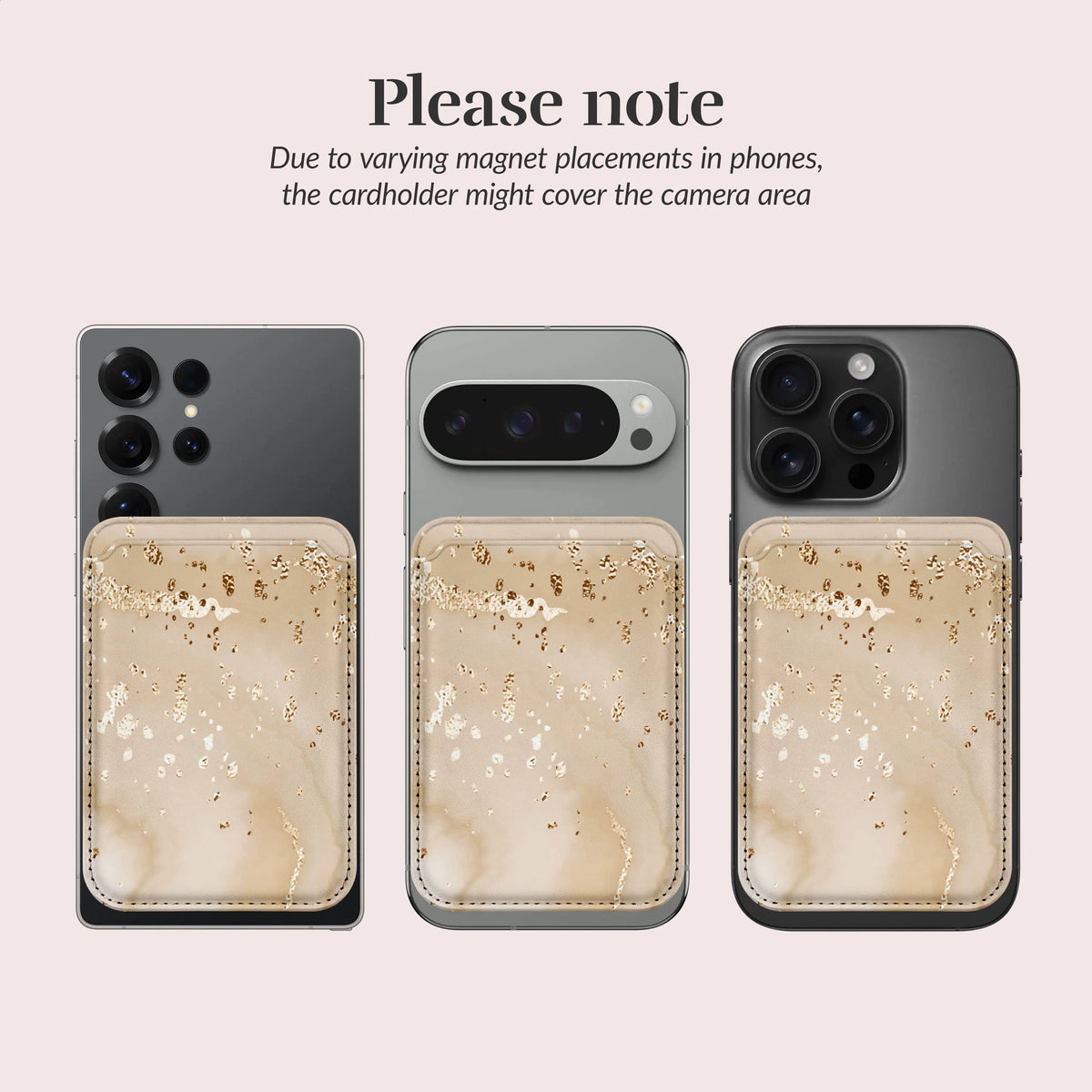 Mio By Mobilize Mio Gold Marble Magsafe Compatible Card Holder - Essentify
