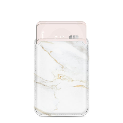 Mio By Mobilize Mio White Marble Magsafe Compatible Card Holder - Essentify