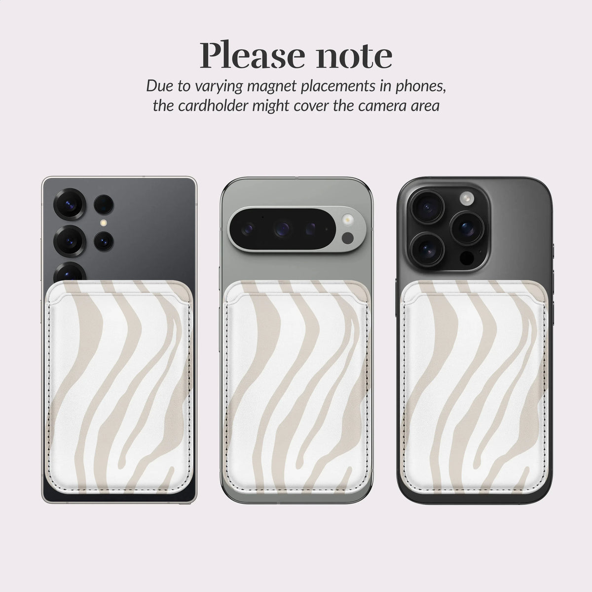 Mio By Mobilize Mio Sandy Zebra Magsafe Compatible Card Holder - Essentify