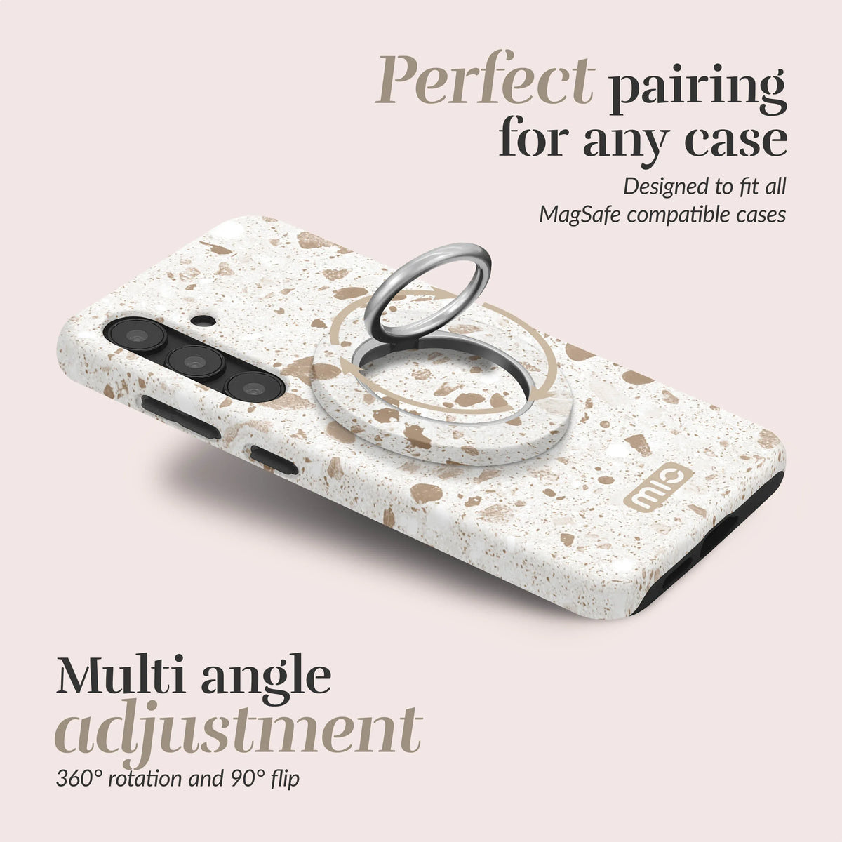 Mio By Mobilize Mio Soft Terrazzo Magsafe Compatible Ring Holder - Essentify