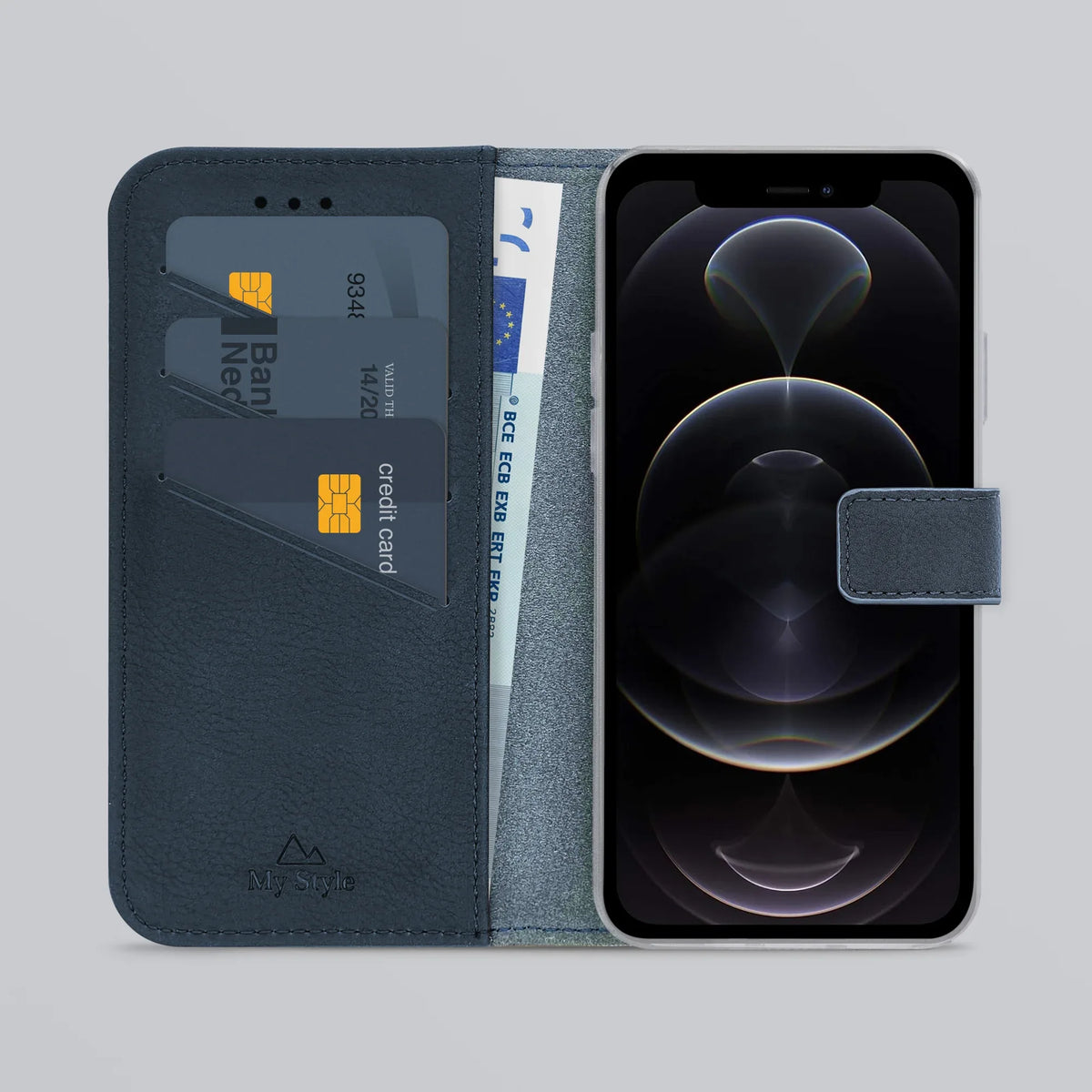 My Style Flex Wallet For Apple Iphone 12/12 Pro Royal Blue - Essentify