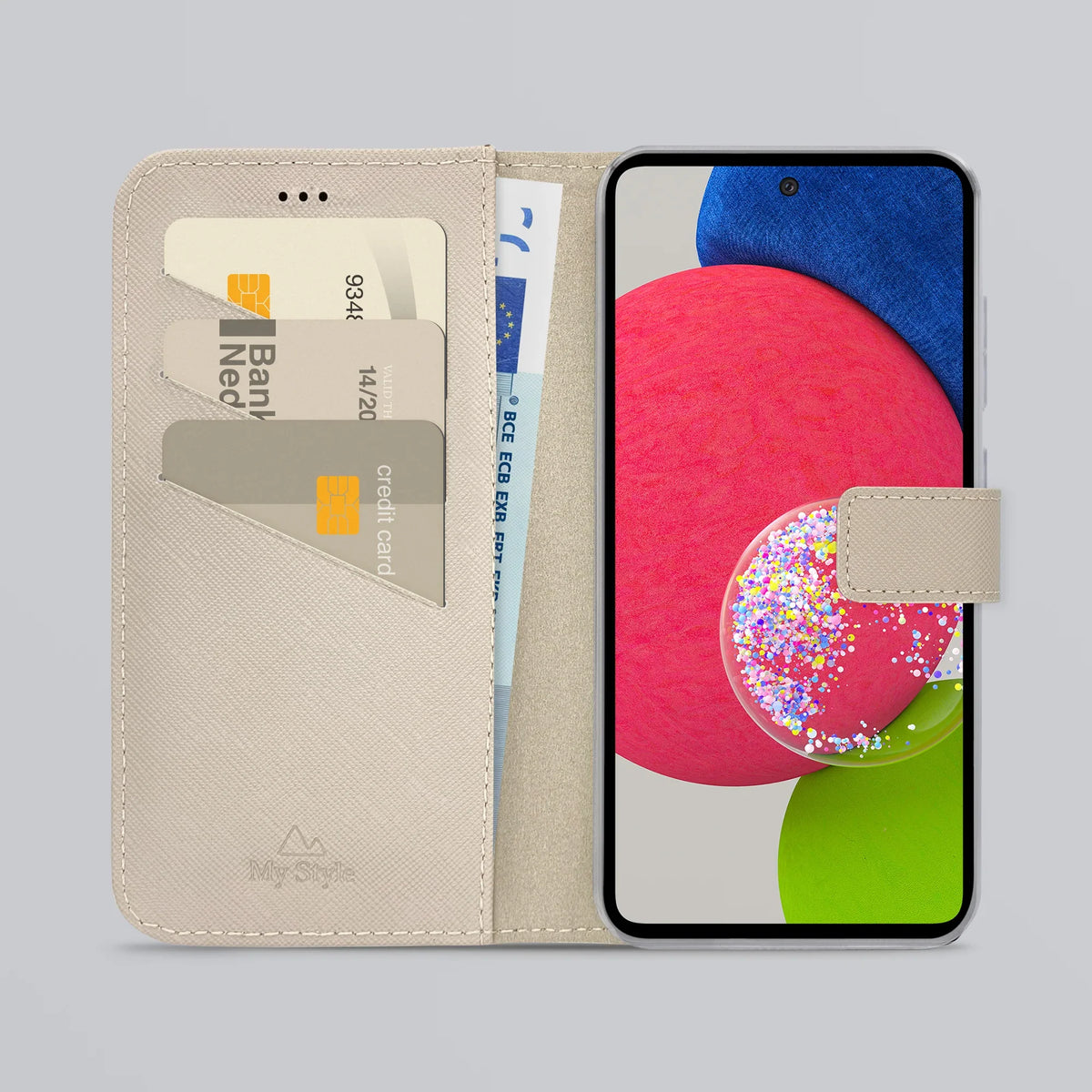 My Style Flex Wallet For Samsung Galaxy A52/A52 5G/A52S 5G Warm Taupe - Essentify