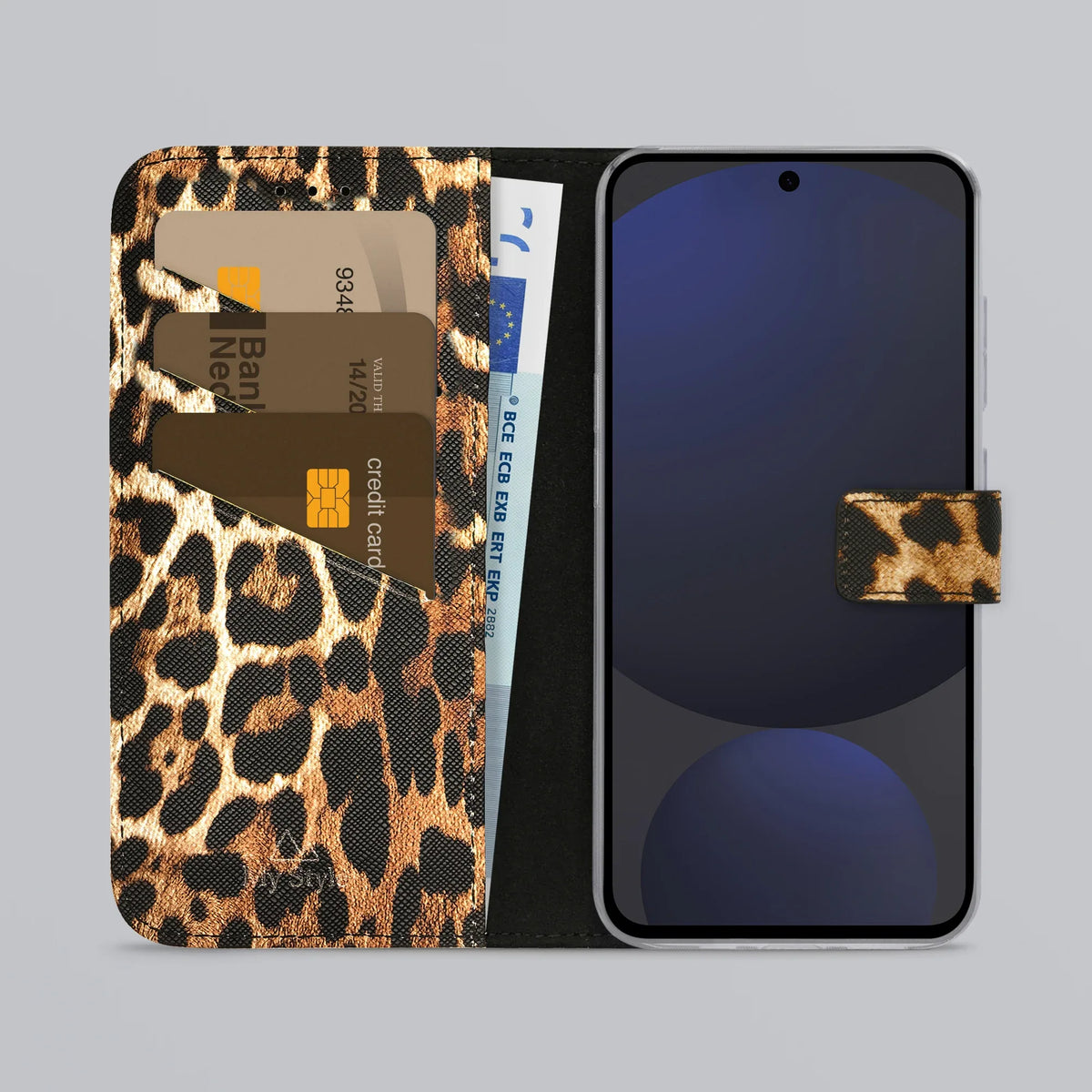 My Style Flex Wallet For Samsung Galaxy S24 Fe 5G Wild Leopard - Essentify