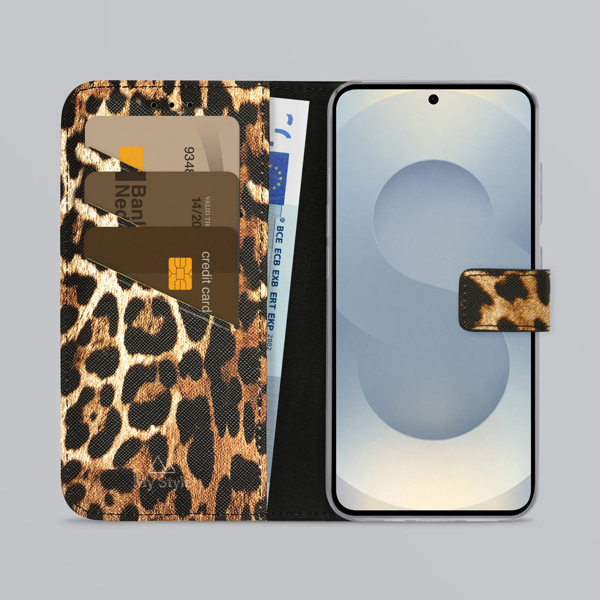 My Style Flex Wallet For Samsung Galaxy S25 5G Wild Leopard - Essentify